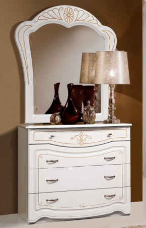 Спальня "Луиза 4" - Слоновая кость