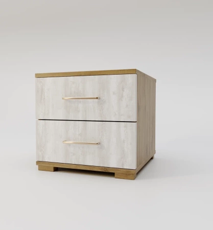 Спальня "Мишель" - Дуб Наварра / Бетон пайн светлый