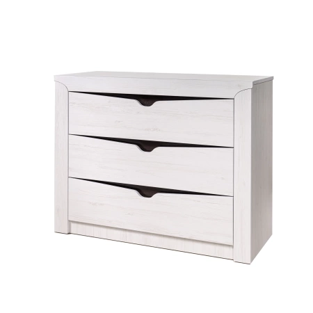 Комод "Гарда" - Сосна Рандерс (белый цвет)