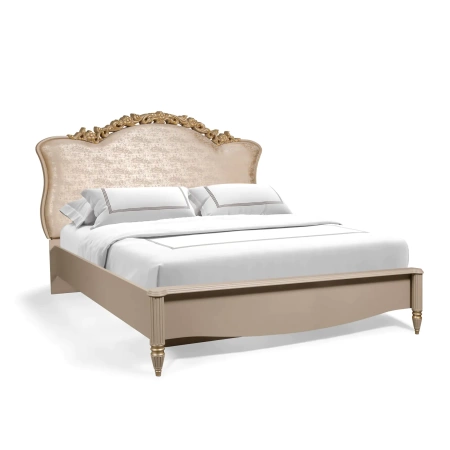 Кровать "Моника 2" 1600х2000  -  Капучино (эмаль)