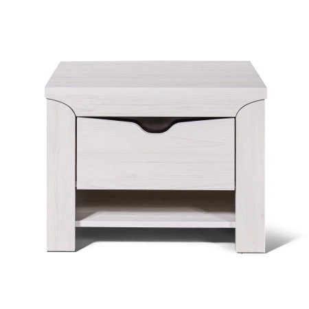 Тумба прикроватная "Гарда" - Сосна Рандерс (белый цвет)