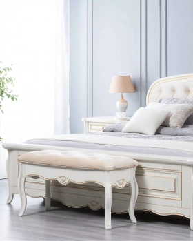 Спальный комплект мебели "Виченца" - Ваниль