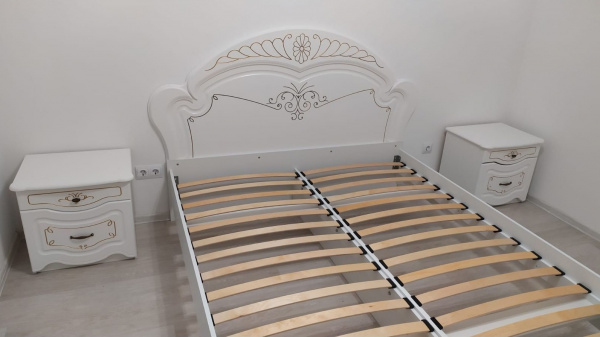 Спальня "Луиза 4" - Слоновая кость