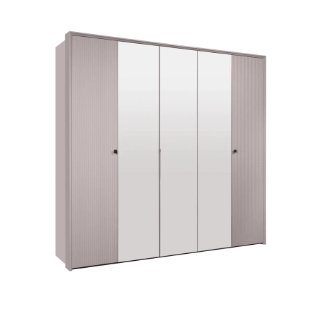 Спальня "Севилья" с туалетным столом  - Кашемир серебро (эмаль)