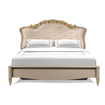 Кровать "Моника 2" 1600х2000  -  Капучино (эмаль)