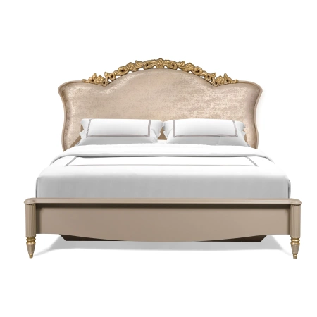 Кровать "Моника 2" 1600х2000  -  Капучино (эмаль)