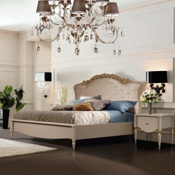 Кровать "Моника 2" 1600х2000  -  Капучино (эмаль)