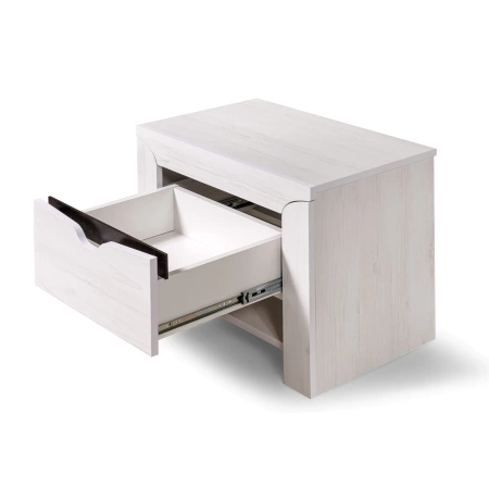 Тумба прикроватная "Гарда" - Сосна Рандерс (белый цвет)