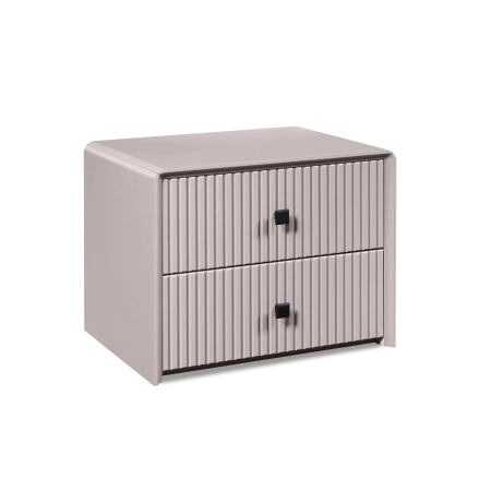 Спальня "Севилья" с туалетным столом  - Кашемир серебро (эмаль)