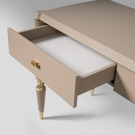 Туалетный стол "Моника 2" - Капучино (эмаль)