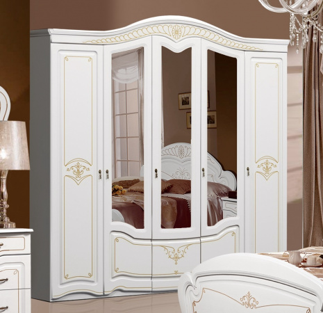 Спальня "Луиза 5" - Слоновая кость