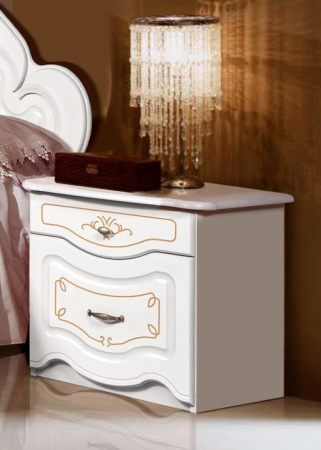 Спальня "Луиза 4" - Слоновая кость